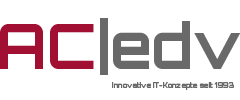 AC-EDV Logo - Innovative IT-Konzepte